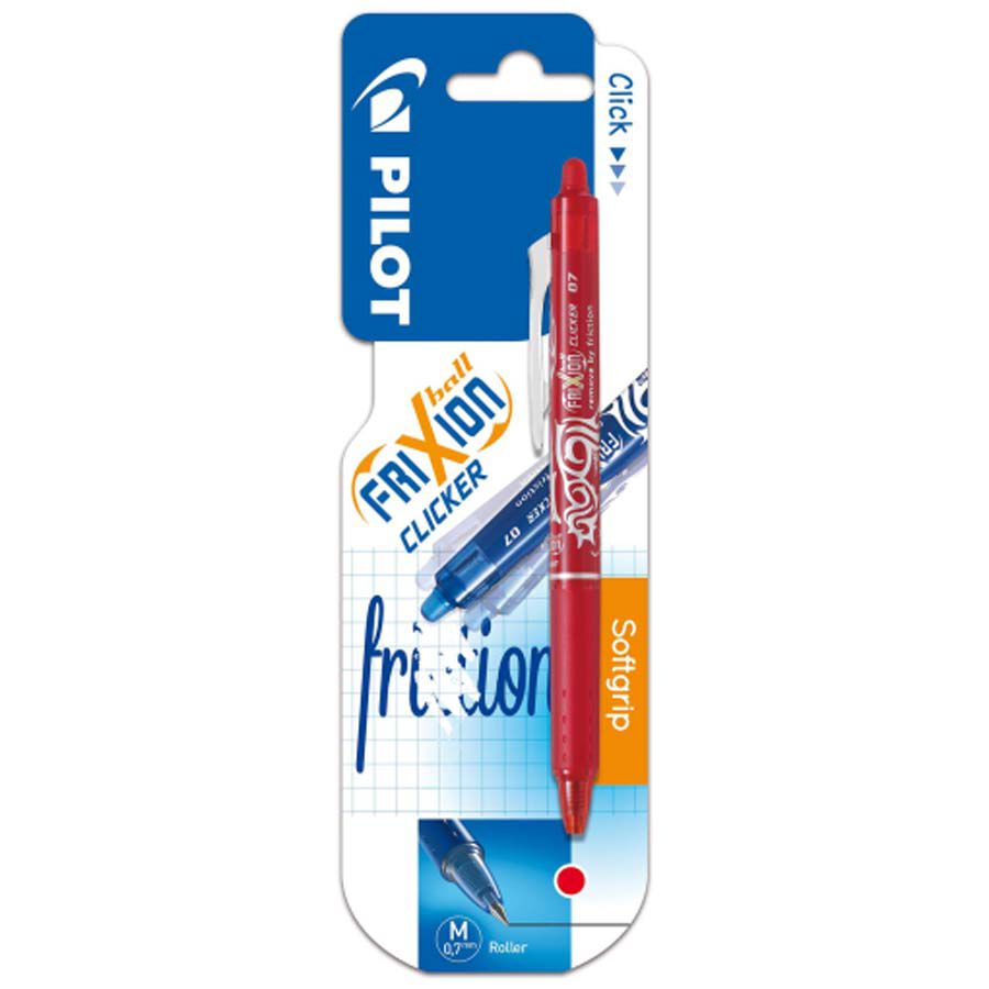 Bol&iacute;grafo Pilot Frixion Clicker rojo