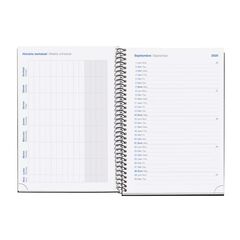Agenda escolar Miquelrius Plus setm/vista cas 2025-26 Basic coral