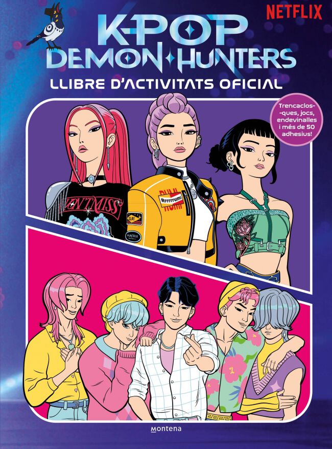 Kpop Demon Hunters: llibre d'activitats oficial