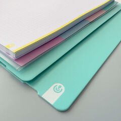 Carpebloc amb recanvi 100 fulls català Carchivo menta