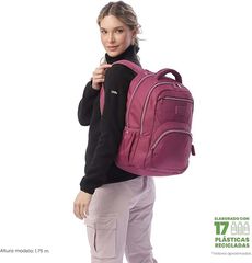 Motxilla Totto Tracer burgundy