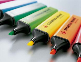 Marcador fluorescente Stabilo Boss 8 colores