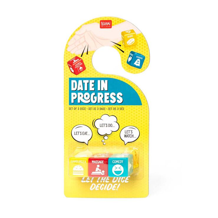 Juego Dados Date In Progress Legami