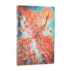 Agenda Paperblanks Flexi Ocell de Foc Mini apaïsada setm/vista cas 2026