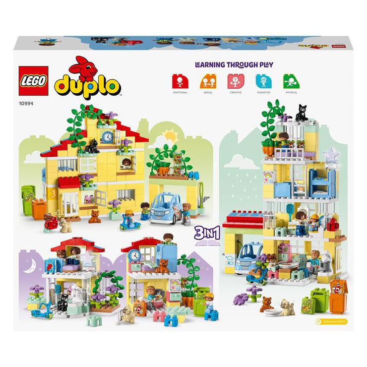 LEGO® DUPLO Casa Familiar 3en1 10994