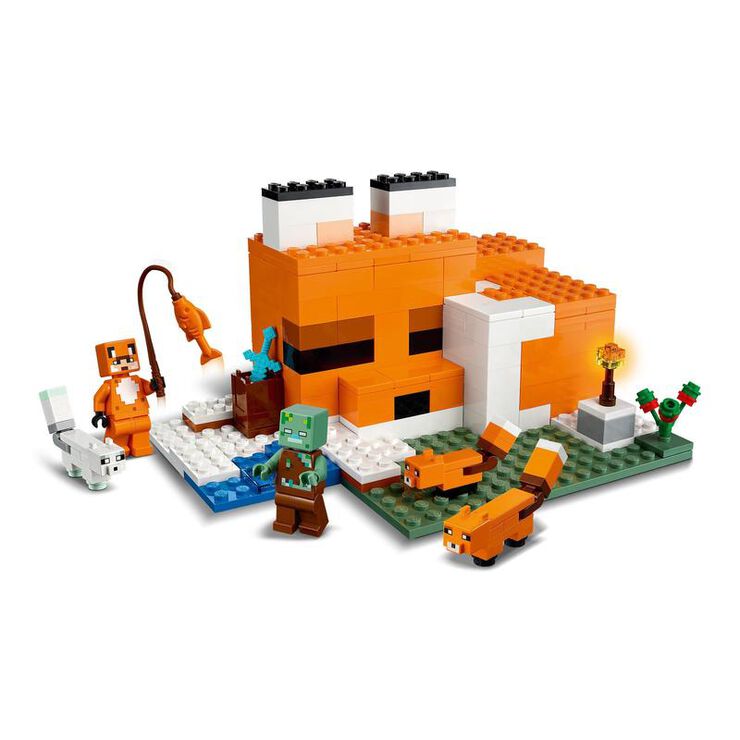 LEGO® Minecraft Refugi Guineu 21178