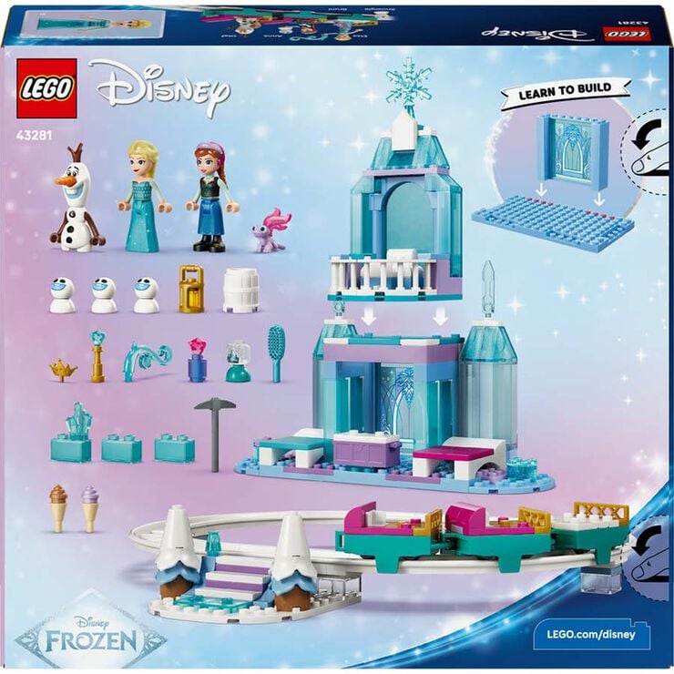 LEGO® Disney Princess Castillo de Hielo de Elsa y Aventura en la Nieve 43281