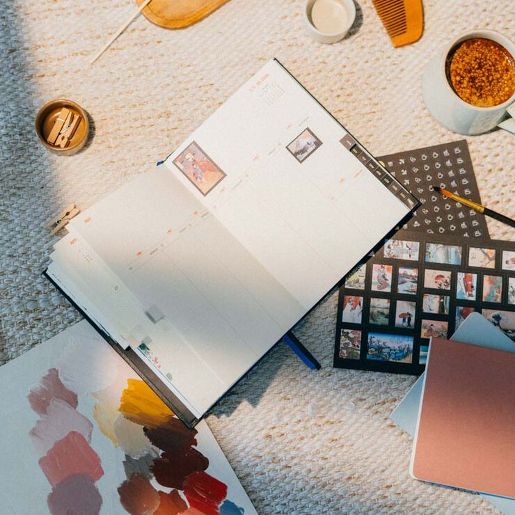 Agenda A5 sem/vista mult 2026 Proyecta Koganei