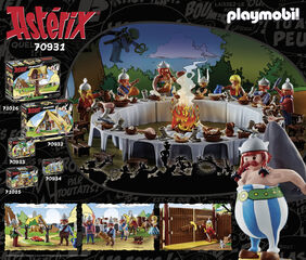 Playmobil Astérix banquet al llogaret 70931