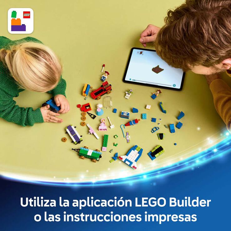 LEGO® Disney™ Tren de Celebración de Toy Story y Coche RC 43264