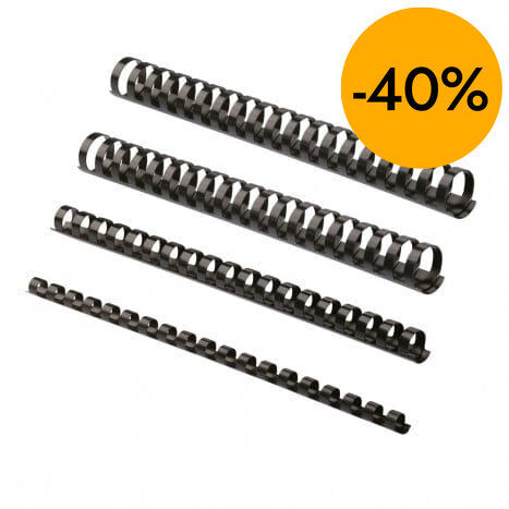 Canonet de pl&agrave;stic Fellowes 6mm 100u