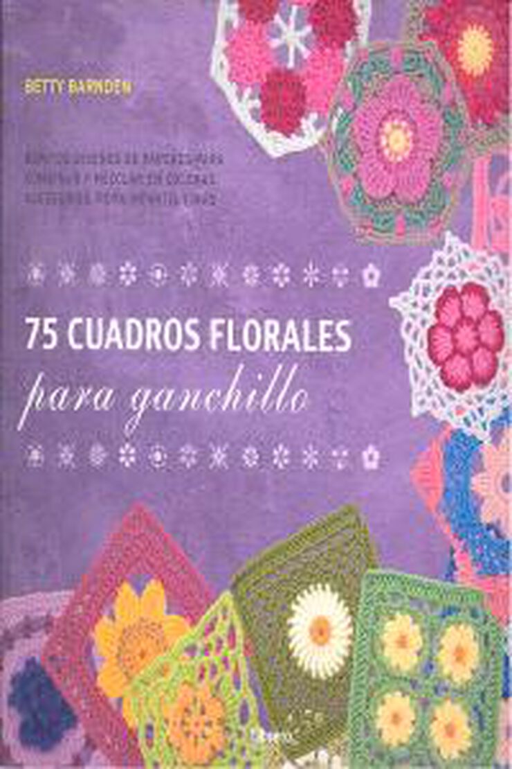 75 flores para calceta y ganchillo