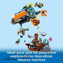 LEGO® City SubmariNo Explorador de las Profundidades Marinas 60379