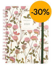 Agenda Finocam Moniquilla E10 sem/vista horizontal cat 2026 Amapola