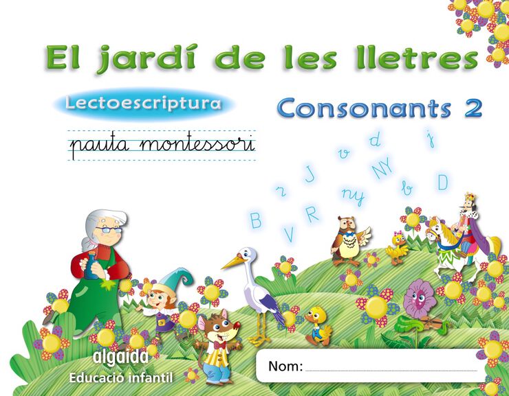 Consonants 2 Jardí Lletres Infantil 5 anys Algaida