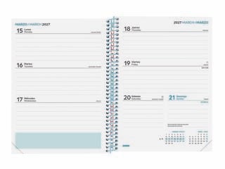 Agenda Escolar Finocam Diva 1/4 Sem/Vista Castellano 2026-27 Spring