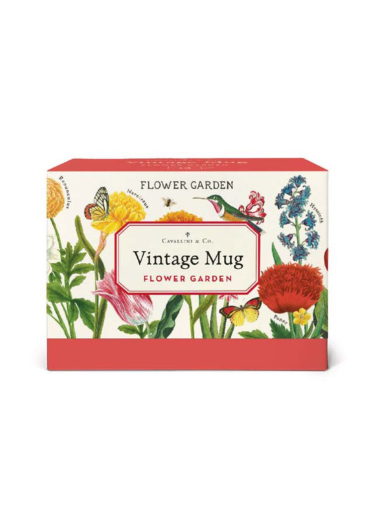 Taza Cavallini Flower Garden