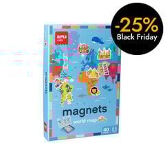 Joc Magnètic Mapa Mundi 40 peces