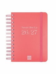 Agenda Finocam Cosmflex 1/8 D&iacute;a/P&aacute;gina Catal&aacute;n 2026-27 Rojo