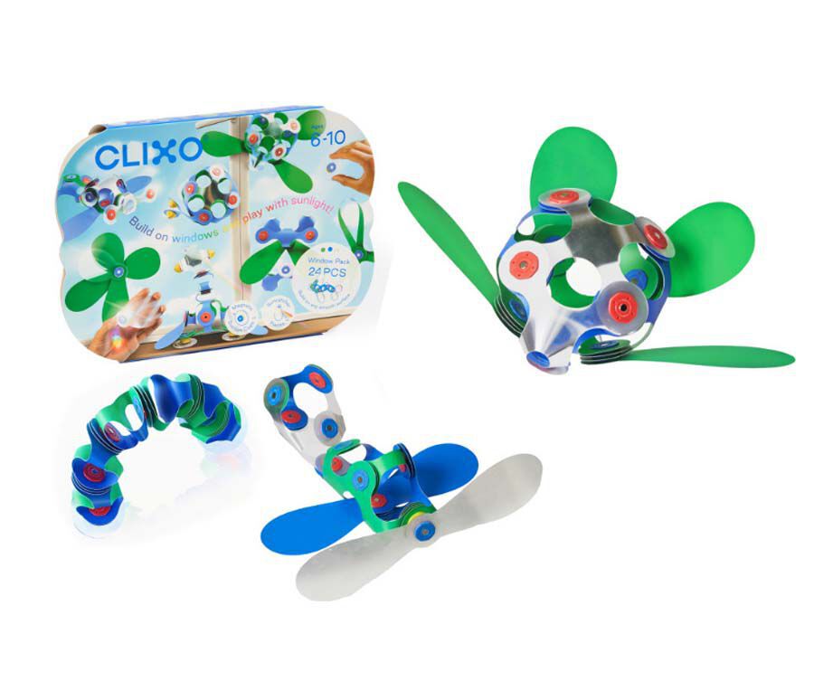 Construcci&oacute; Magn&egrave;tica Clixo Finestra 24 peces