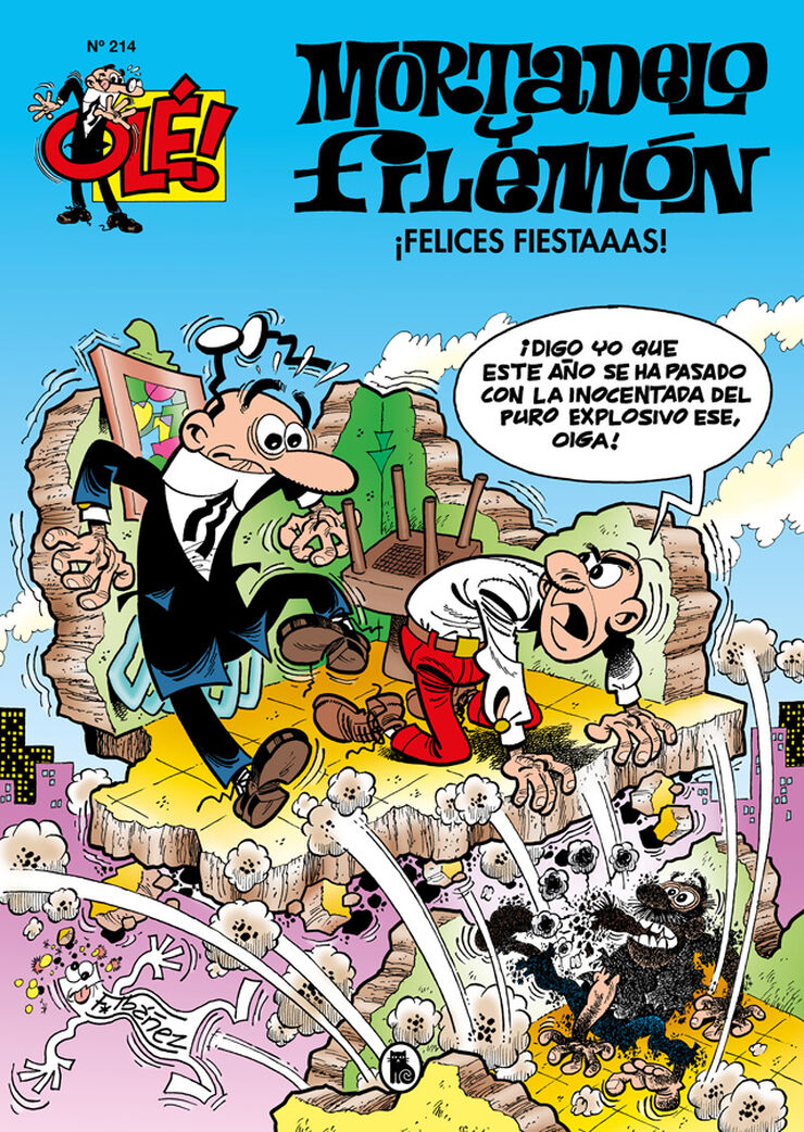 ¡Felices fiestaaas! (Olé! Mortadelo 214)