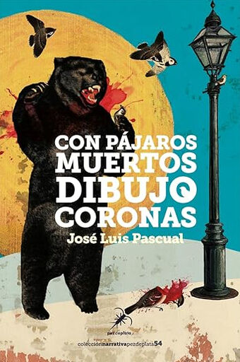 Con p&aacute;jaros muertos dibujo coronas