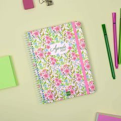 Agenda Finocam 16M Cloe E10 Sem/Vista Catal&aacute;n 2026-27 Rosa