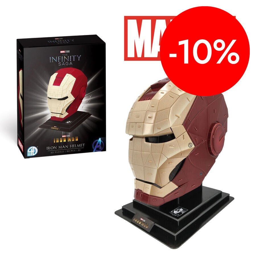 Puzle 3D Casco Iron Man Marvel