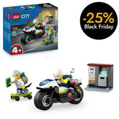 LEGO® City Persecución en Moto de Policía 60455