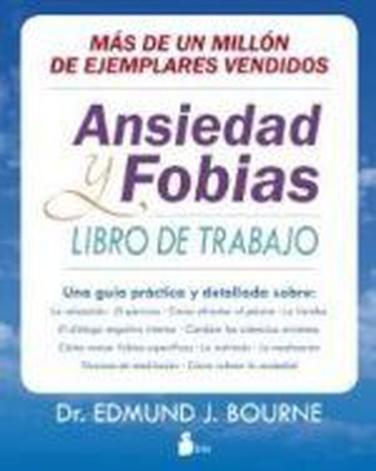 Ansiedad y fobias. Libro de trabajo