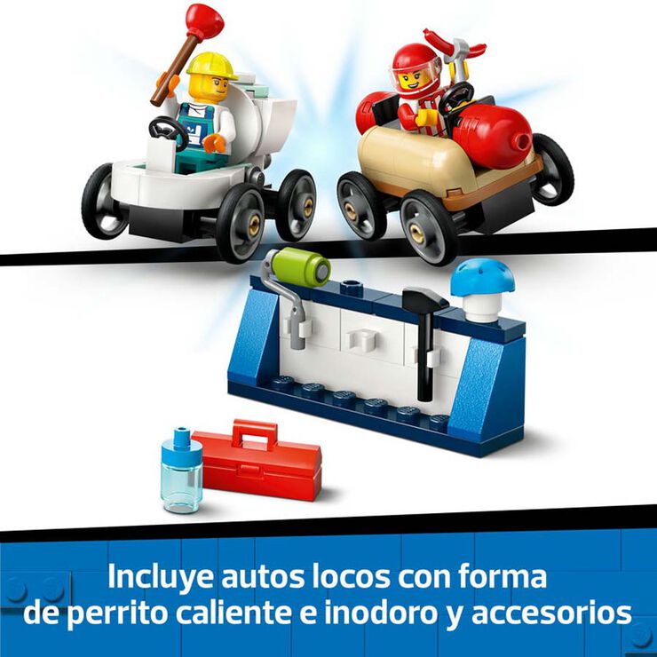 LEGO® LEGO City Sin Límites: Rampa de Aceleración para Coches de Carreras 60460