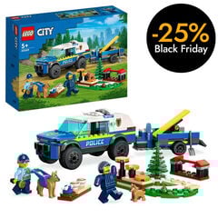 LEGO® City Entrenament Mòbill per Gossos Policia 60369