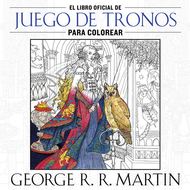 Libro de colorear oficial de juego de tr