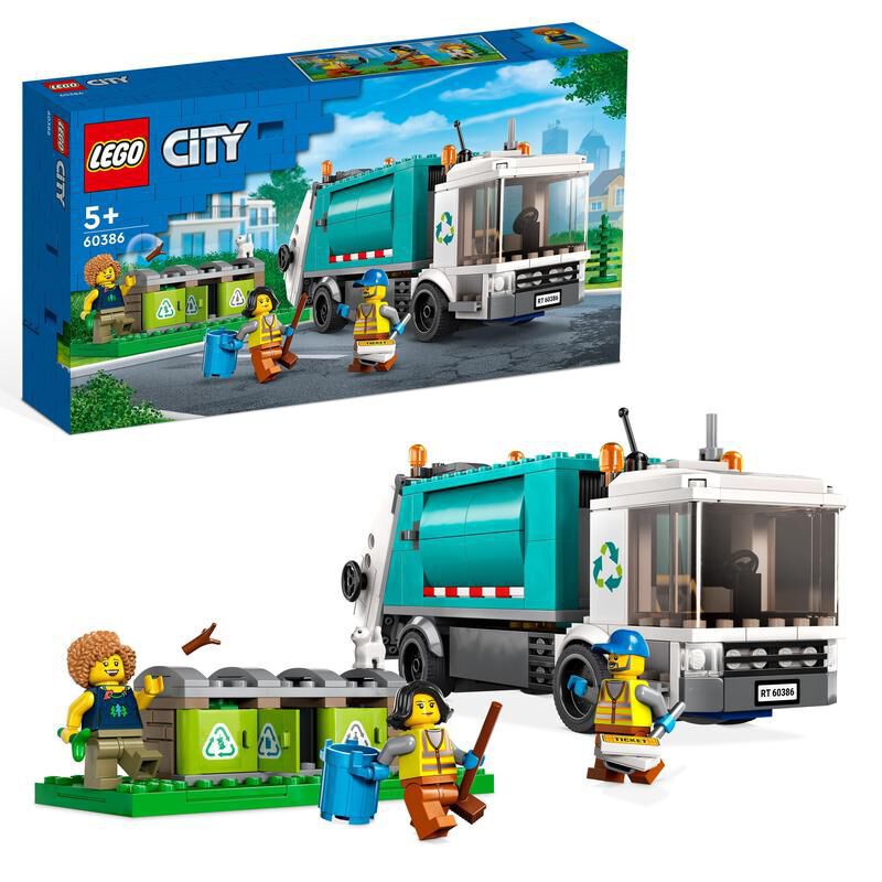 LEGO&reg; City Cami&oacute; de Reciclatge 60386