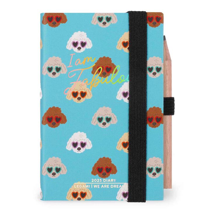 Agenda Legami Mini 2día/pág mult 2025 Skyblue