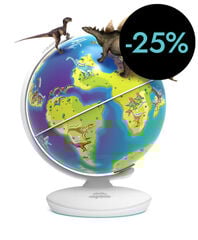 Globus terraqui interactiu Els Dinosaures