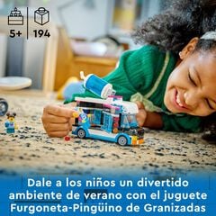 LEGO® City Furgoneta-Pingüino de Granizadas 60384