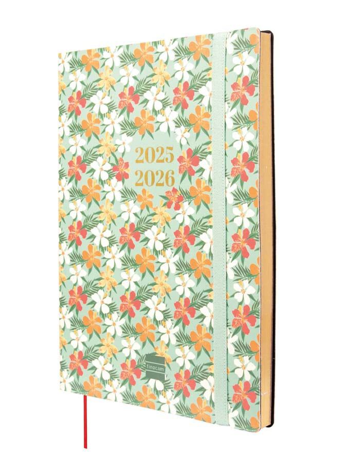 Agenda Finocam 18 meses Mara Y10 sem/vista vertical mult 2025-26 daisy