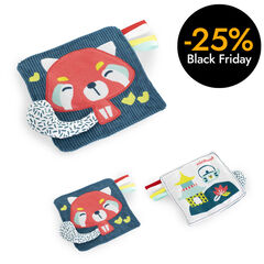 Feel to Learn Paper cruixent Panda vermell