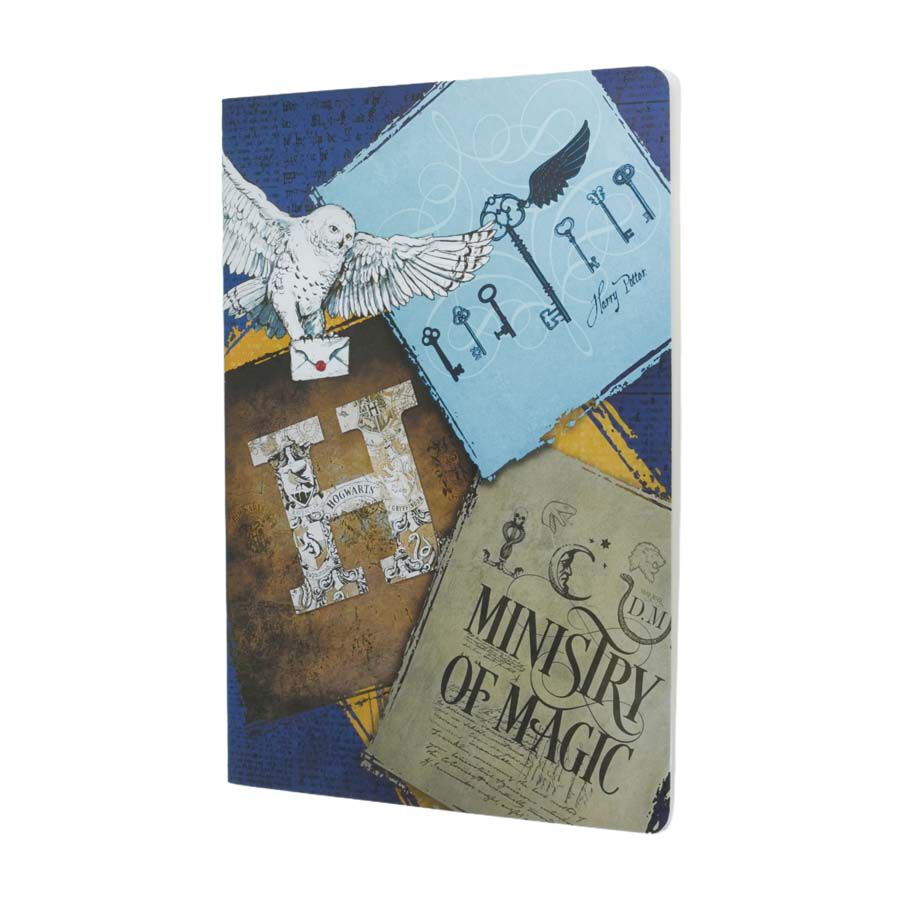 Libreta Paperblanks Cahier A4 raya Harry Potter Momentos Magia
