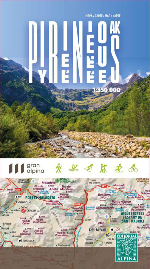 Pirineus 1:350.000