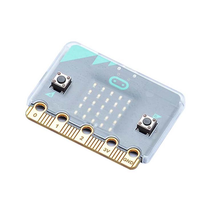 Carcassa translúcida per a micro:bit