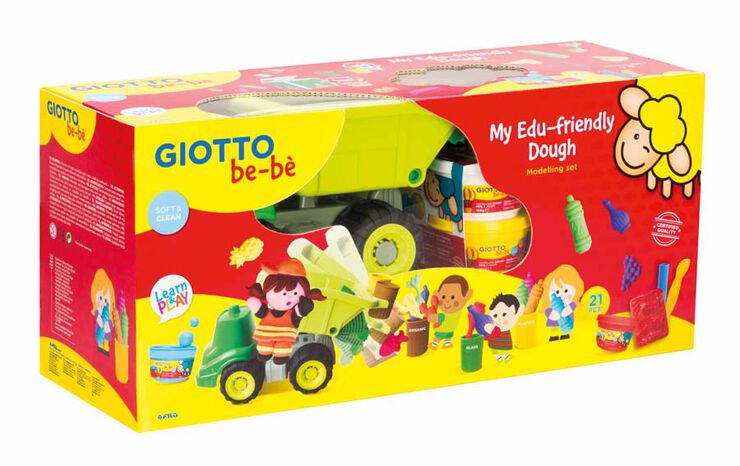 Set modelar Camión Reciclaje Giotto Be-Bè