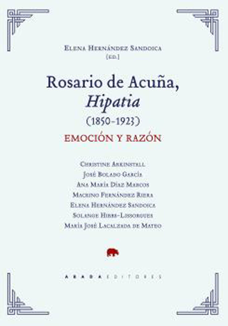 Rosario de Acuña, Hipatia (1850-1923)