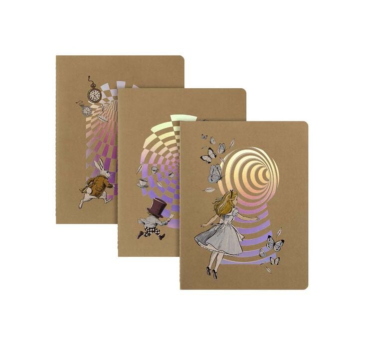 Pack de 3 libretas Moleskine XL Alicia
