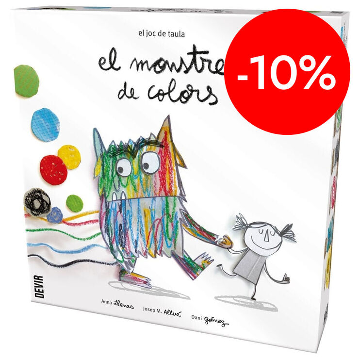 El monstre de colors - El joc de taula