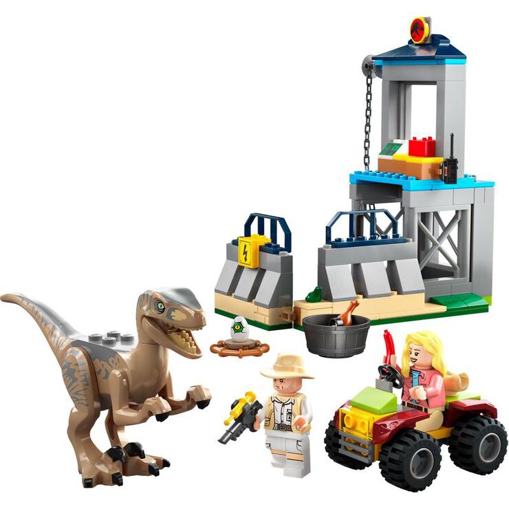 Juguete de Construcción Fuga del Dinosaurio T. Rex con Helicóptero LEGO  Jurassic World · LEGO · El Corte Inglés