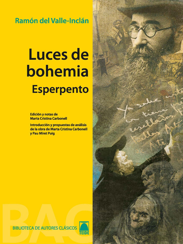 Colección Biblioteca de Auotes Clásicos 07. Luces de Bohemia -Ramón del Valle-Inclán-