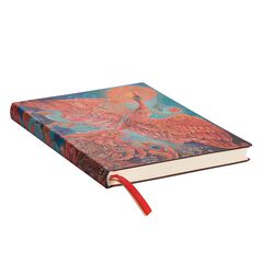 Agenda Paperblanks Flexi Pájaro de Fuego Maxi sem/vista castellano 2025