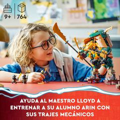 LEGO® NINJAGO Mechs del Equipo Ninja de Lloyd y Arin 71794